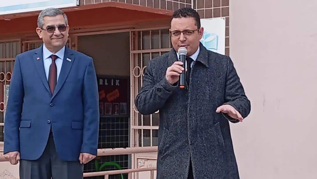 İlçe Milli Eğitim Müdürümüz Süleyman ERDEM ve Şube Müdürlerimiz Haftanın İlk Gününde Atatürk İlkokulunu Ziyaret Ettiler.