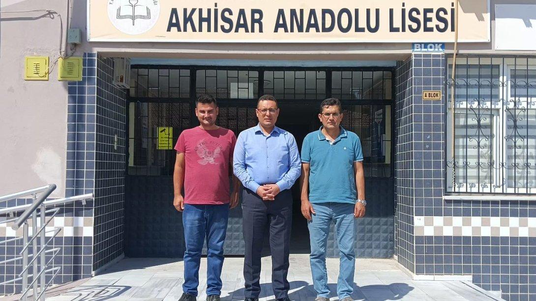 İlçe Milli Eğitim Müdürümüz Süleyman ERDEM Akhisar Anadolu Lisesini Ziyaret Etti.