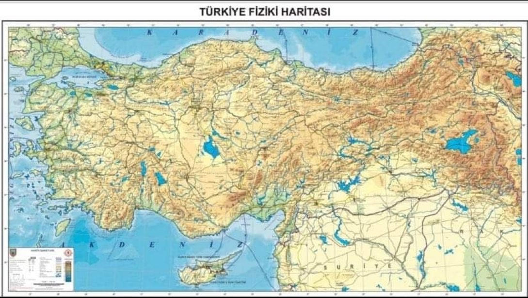 Güncellenen Çeşitli Haritalar Başkanlığımız İnternet Sitesinde Yayımlanmıştır.