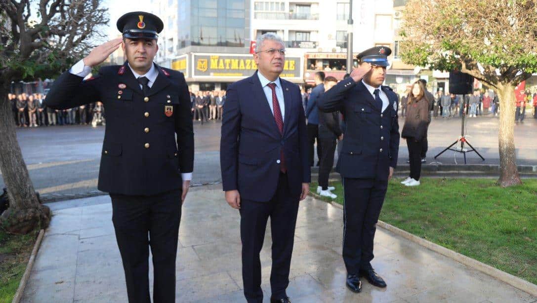 Cumhuriyetimizin Kurucusu, Gazi Mustafa Kemal Atatürk'ün Ebediyete İrtihalinin 86. Yıl Dönümünde Saygı Ve Minnetle Anıldı.