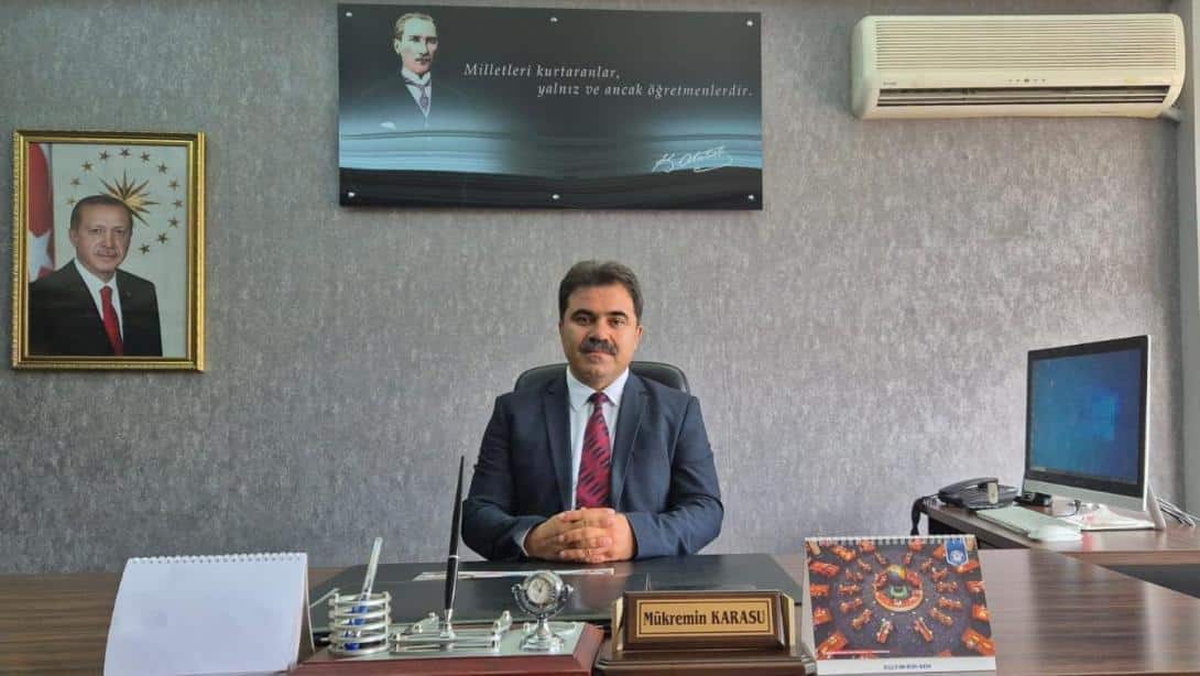 İlçe Milli Eğitim Müdürümüz Mükremin KARASU'nun 2025-2026 Eğitim-Öğretim Yılı Mesajı